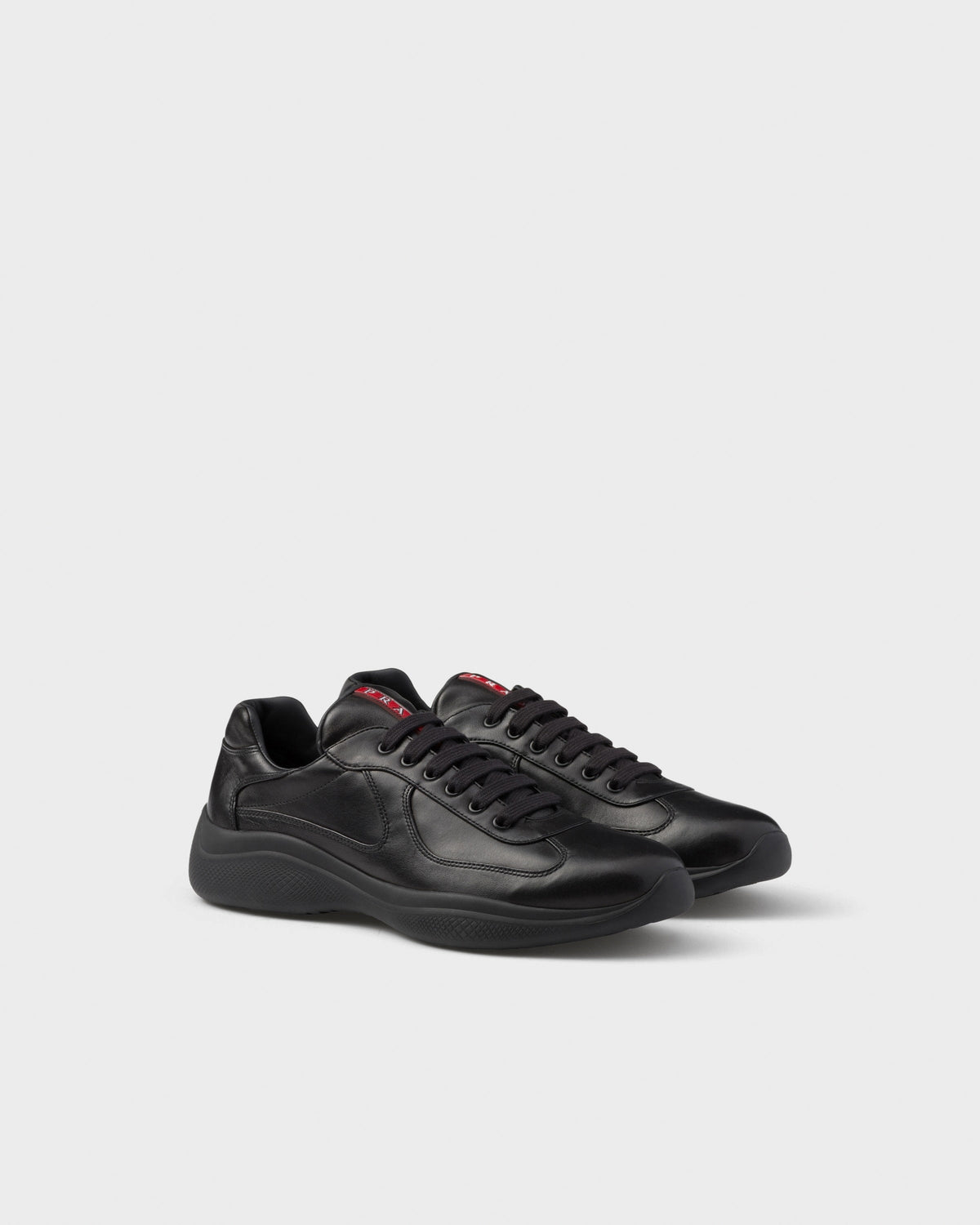 America's Cup Leather Sneakers | Black