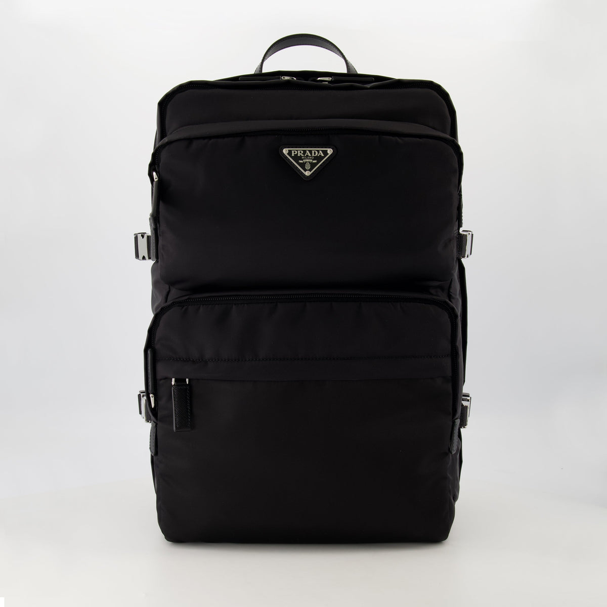 Black Re-Nylon Backpack