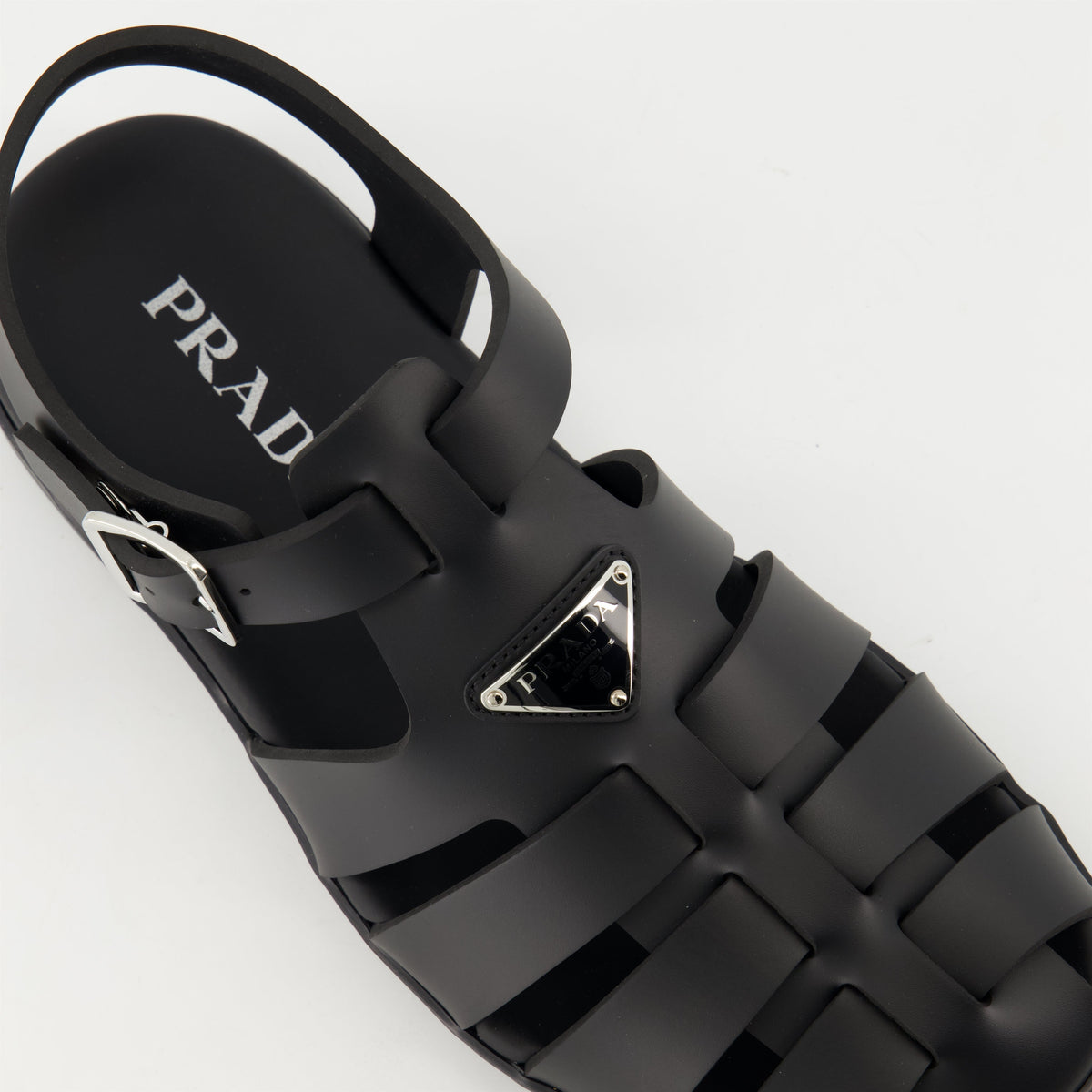 Black Rubber Sandals