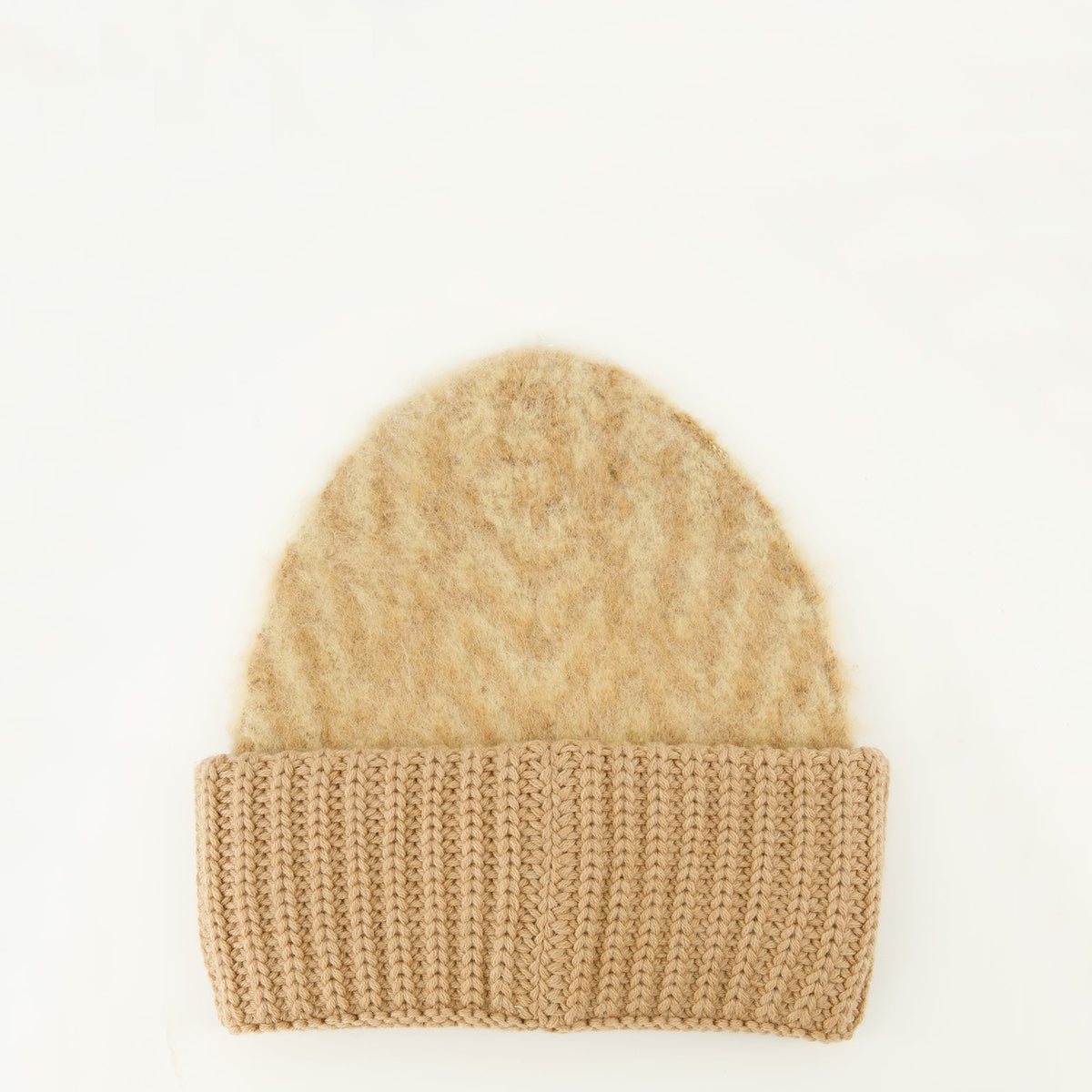 Brown Wool Beanie