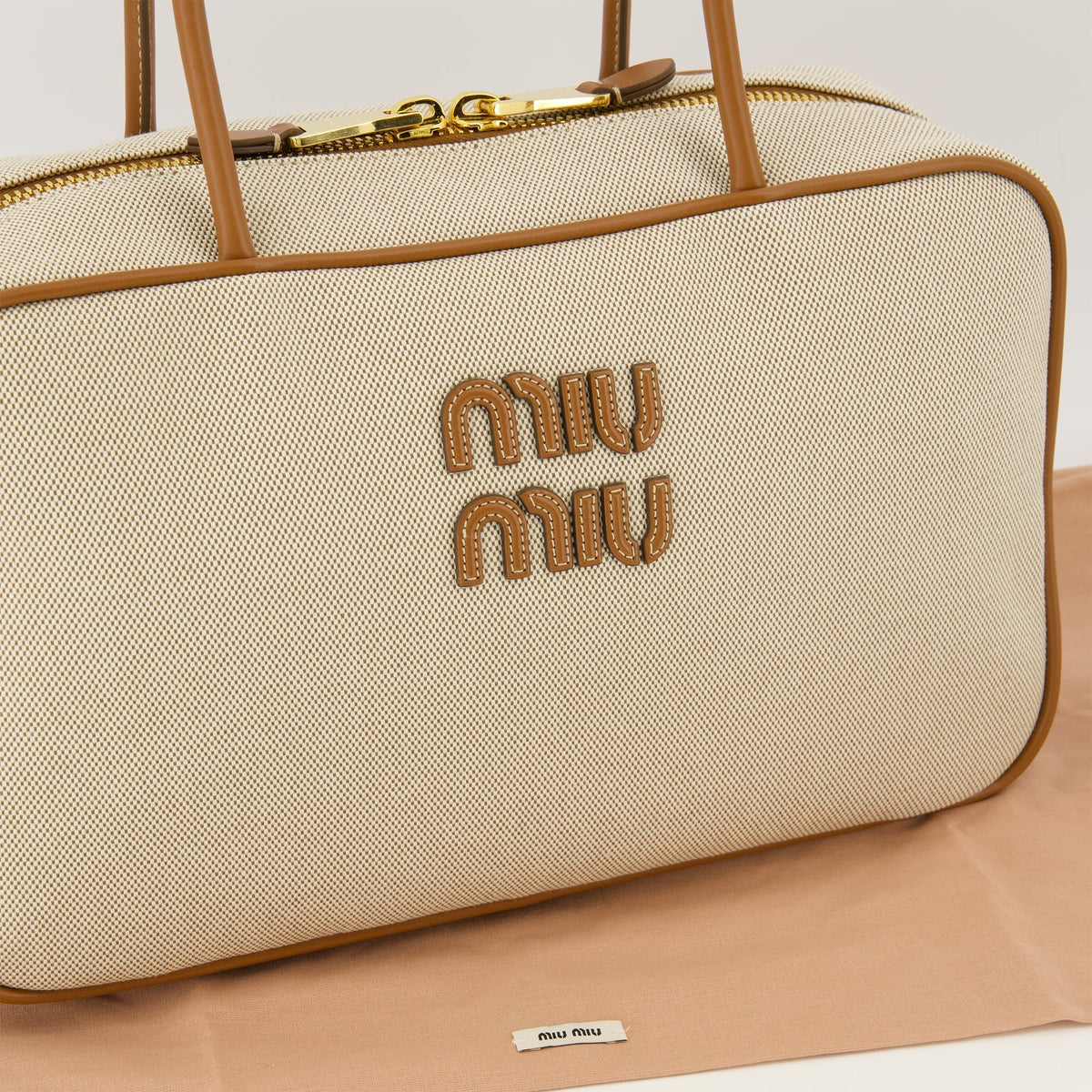 Canvas and Leather Bag