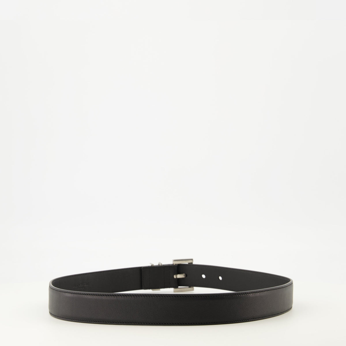 Cassandre Black Leather Belt