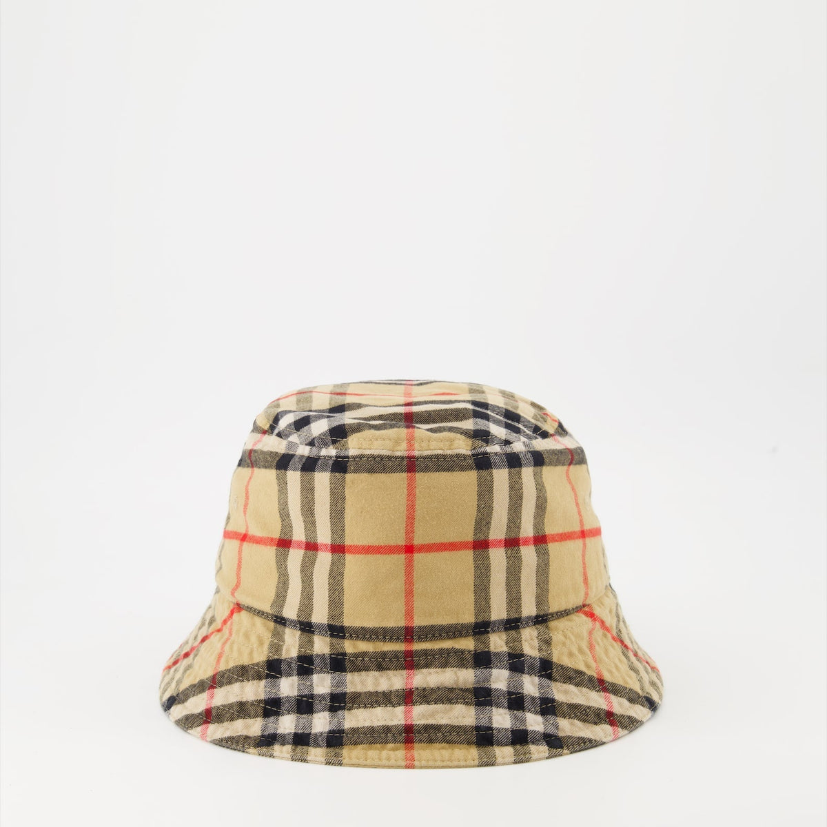 Checked Bucket Hat