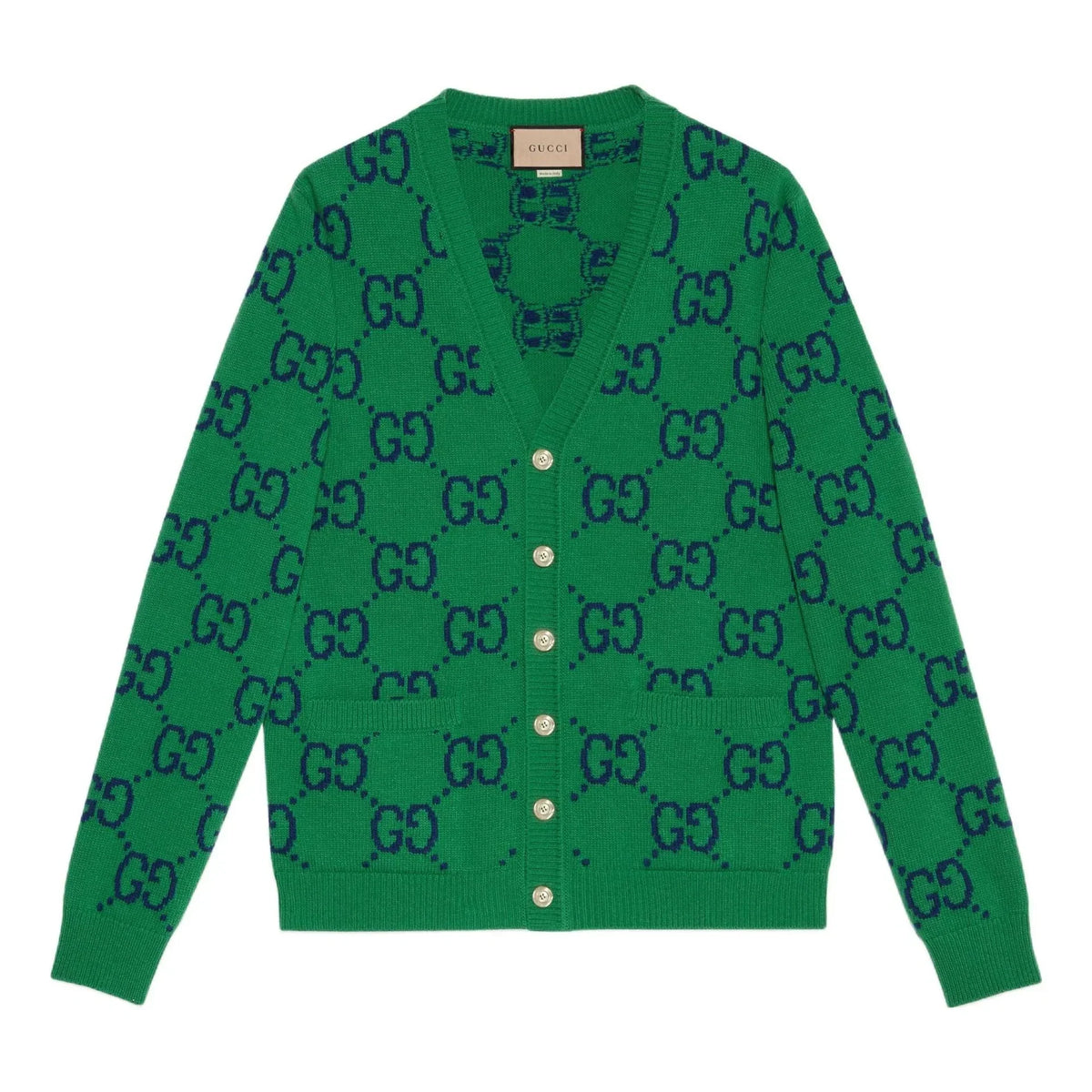GG Jacquard Knit Cardigan