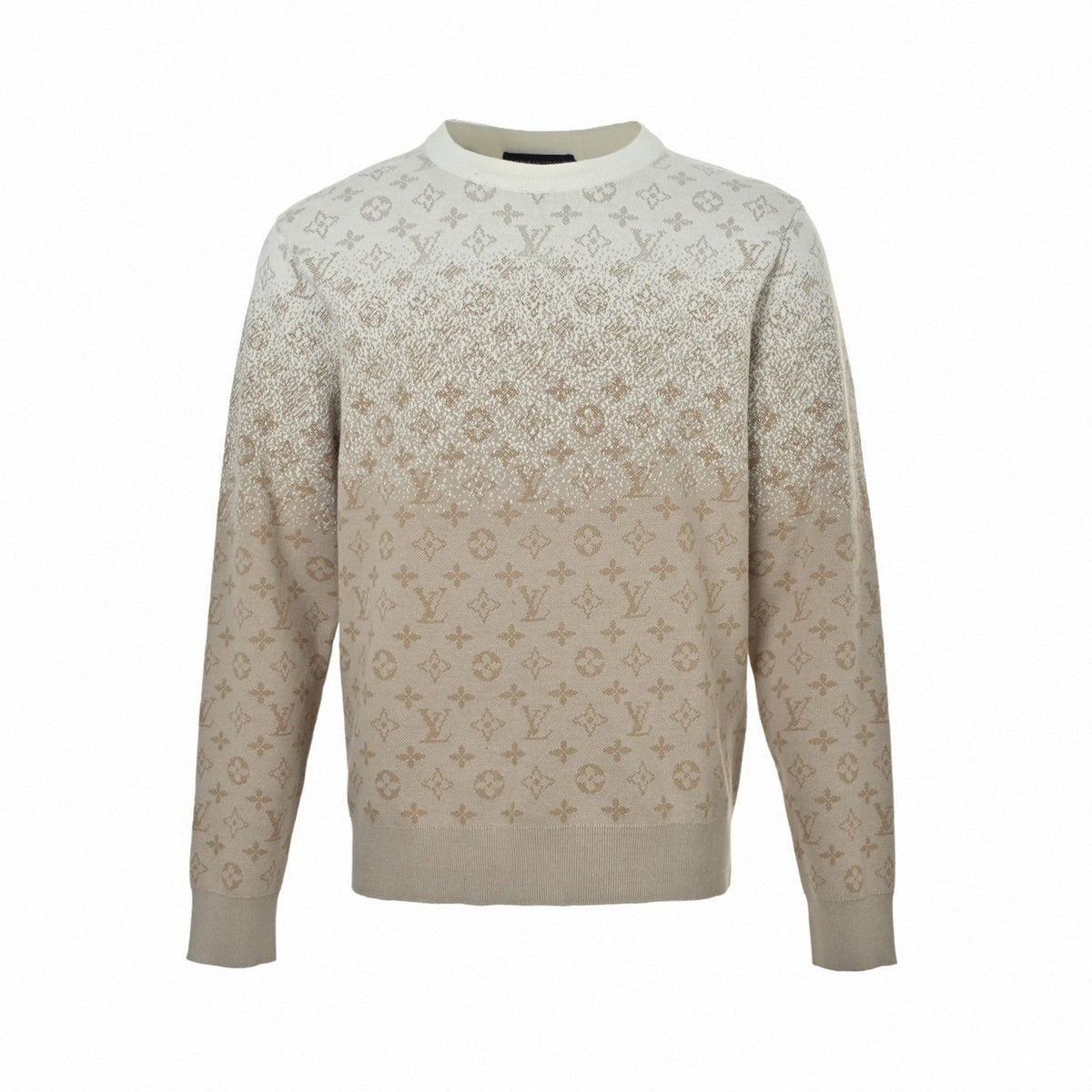 Gradient Monogram Cotton Crewneck