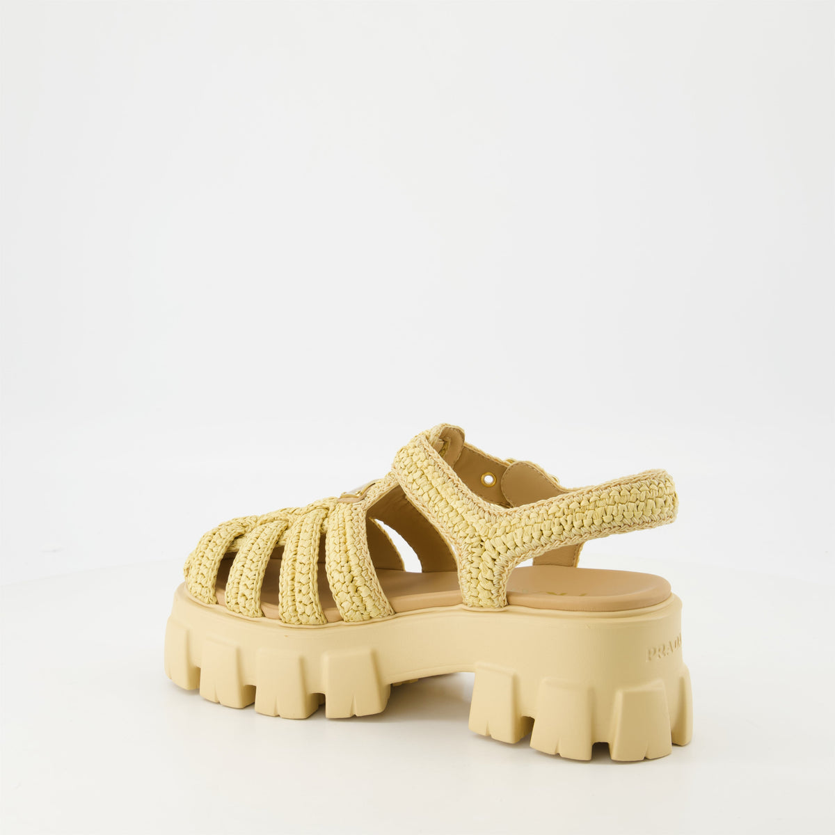 Monolith Raffia Sandals