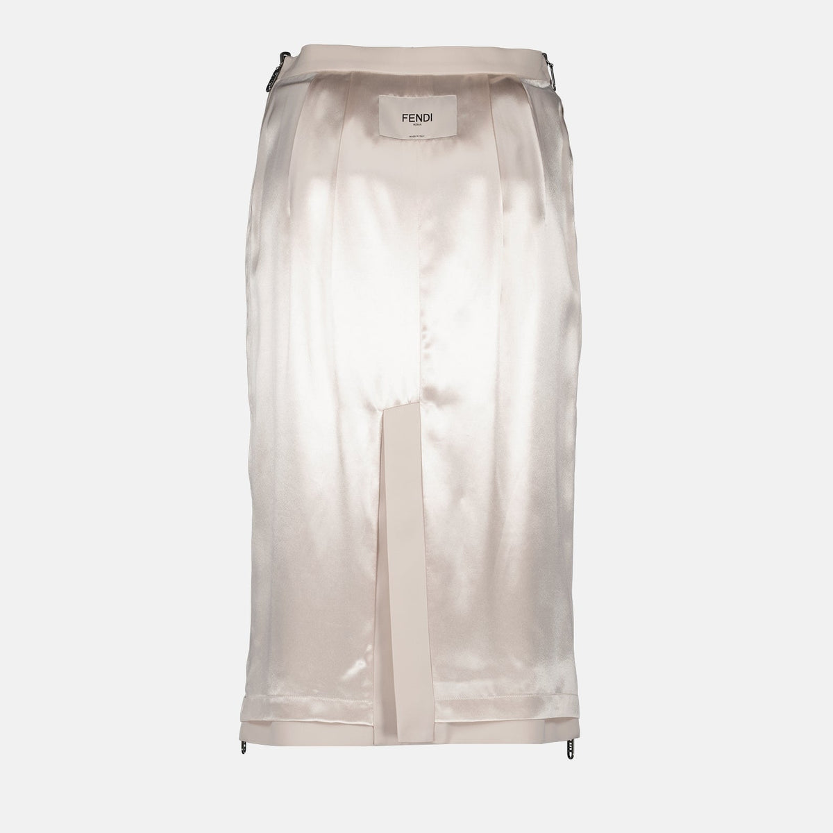 Satin skirt