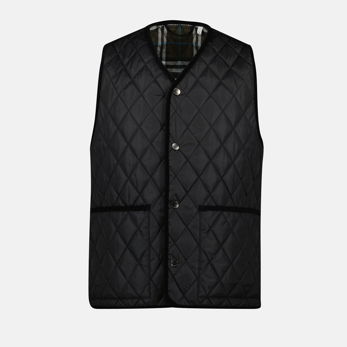Tiverton Black Sleeveless Jacket