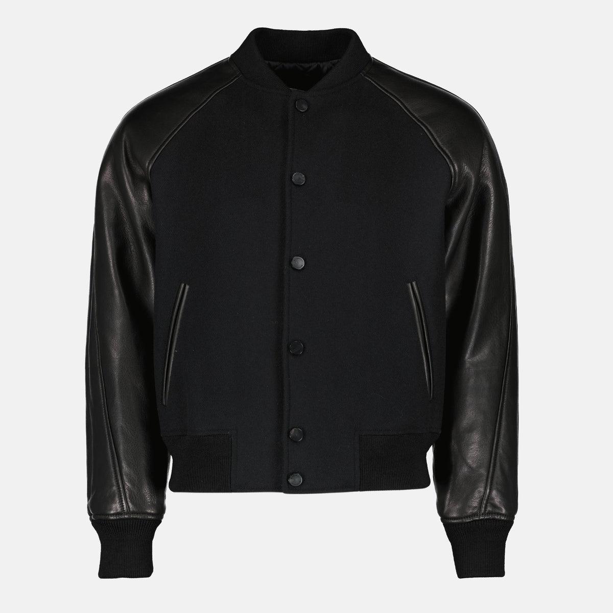 Two-tone black bomber