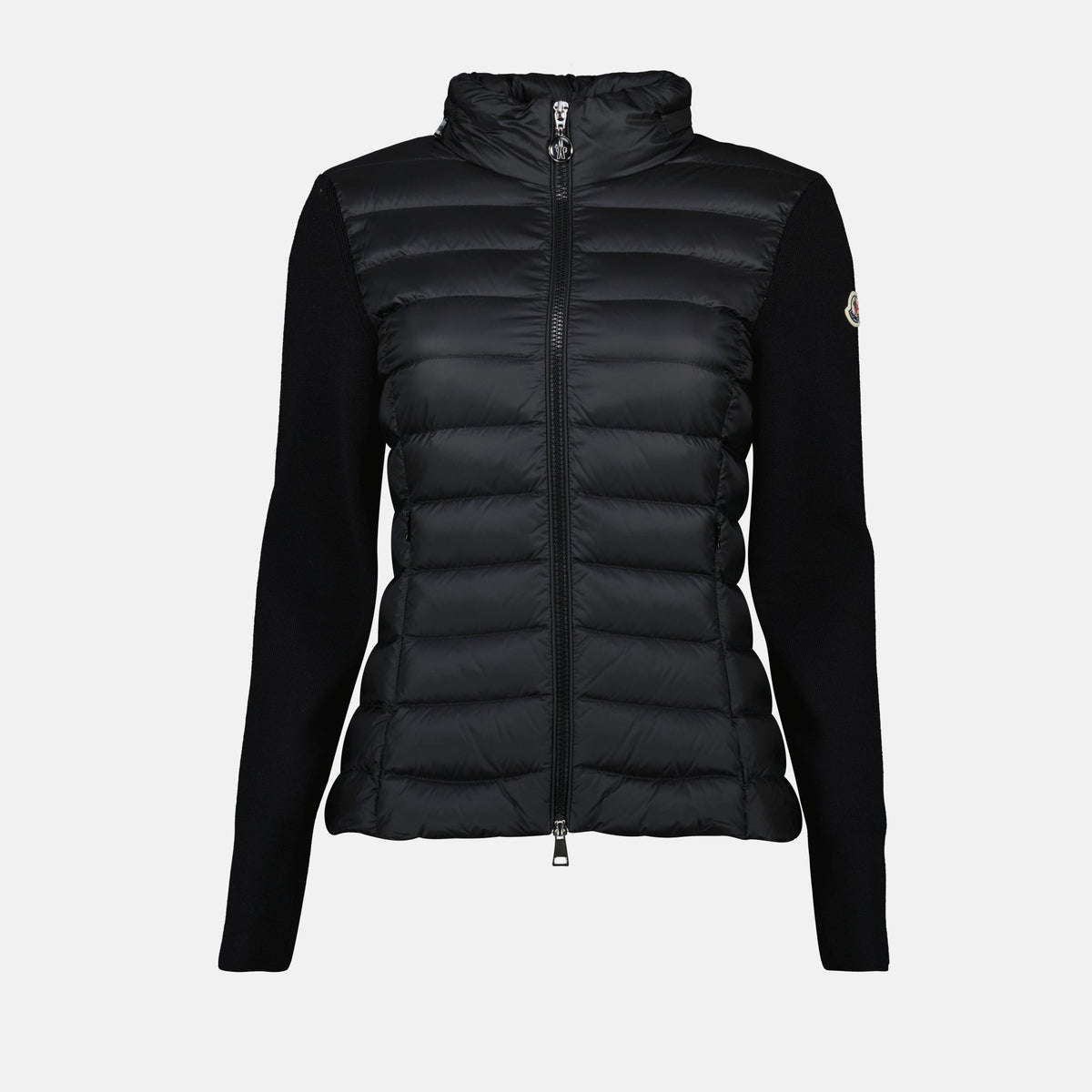 Two-tone quilted jacket