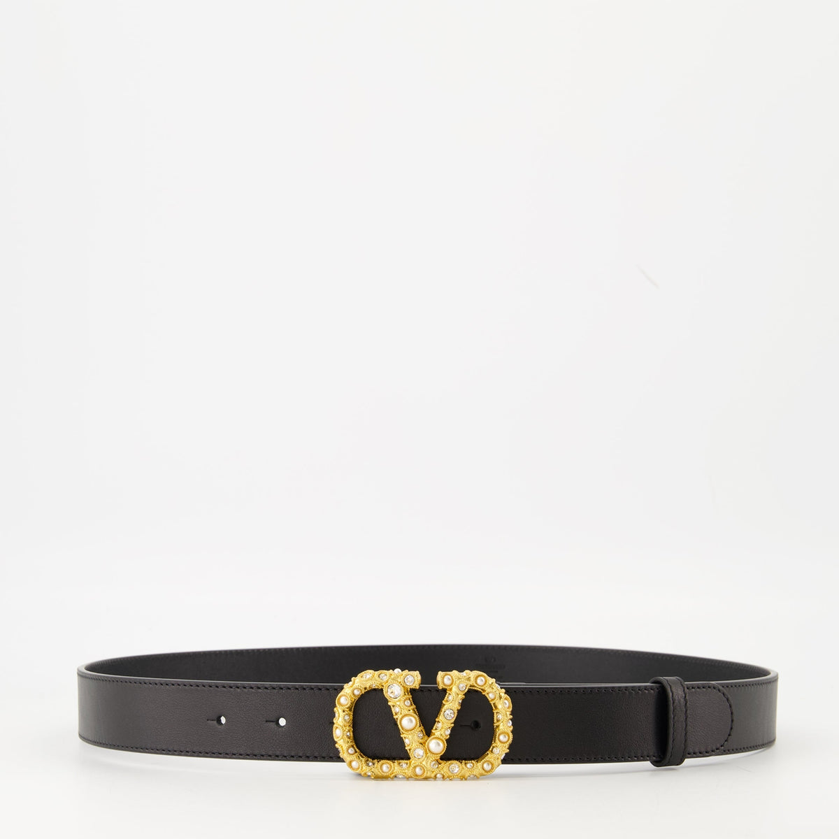 VLogo Crystals Belt