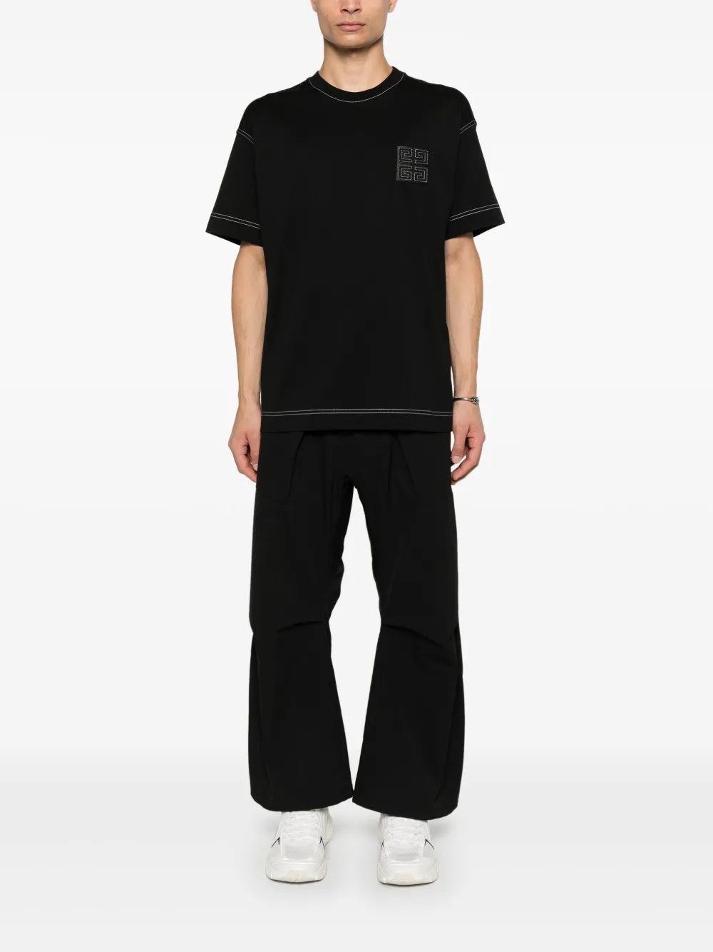 4G Black T-Shirt