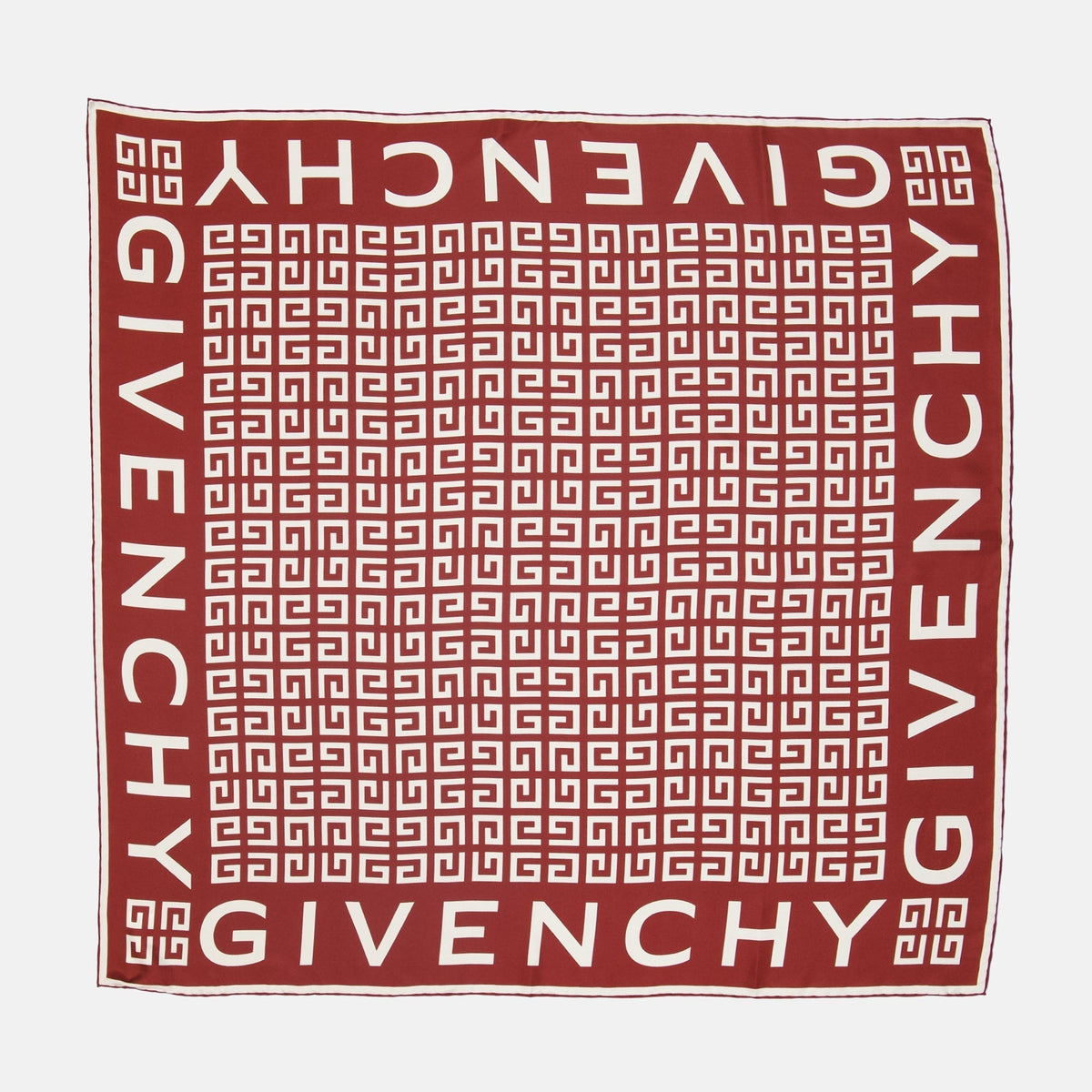 4G Silk Scarf