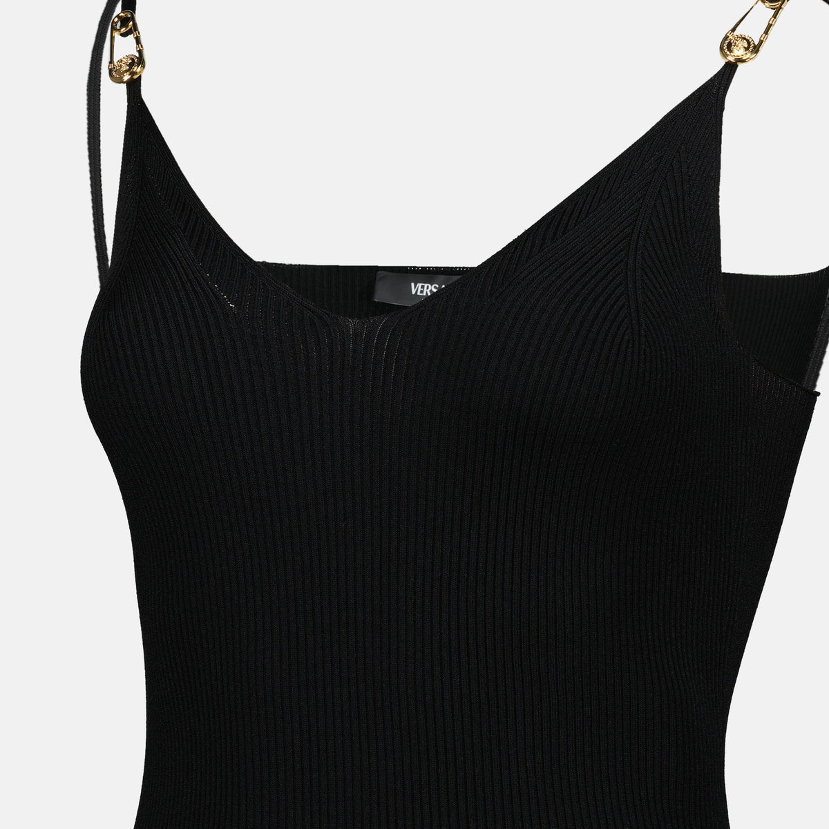 Black Knit Dress